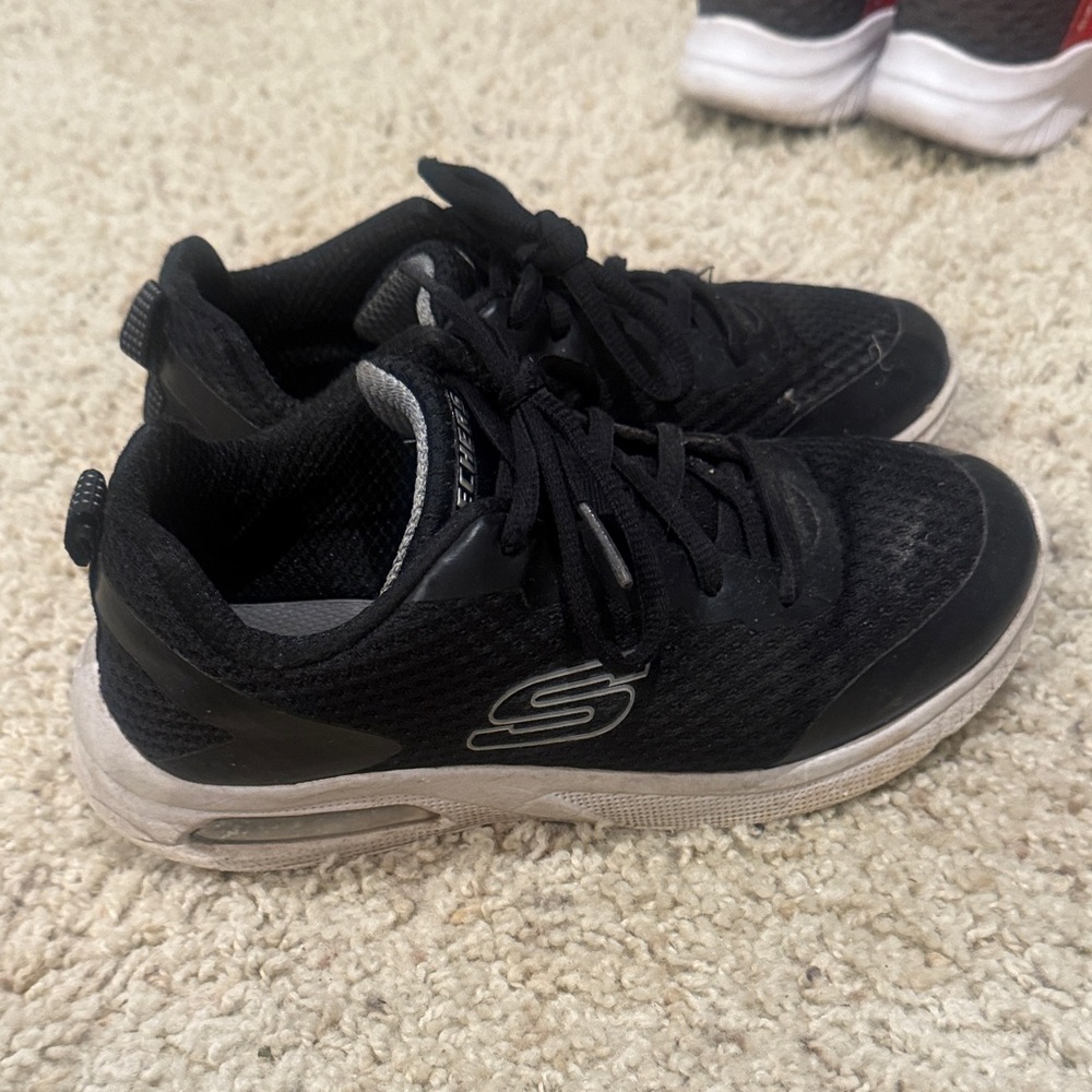 Skechers Kids Black and White Sneakers